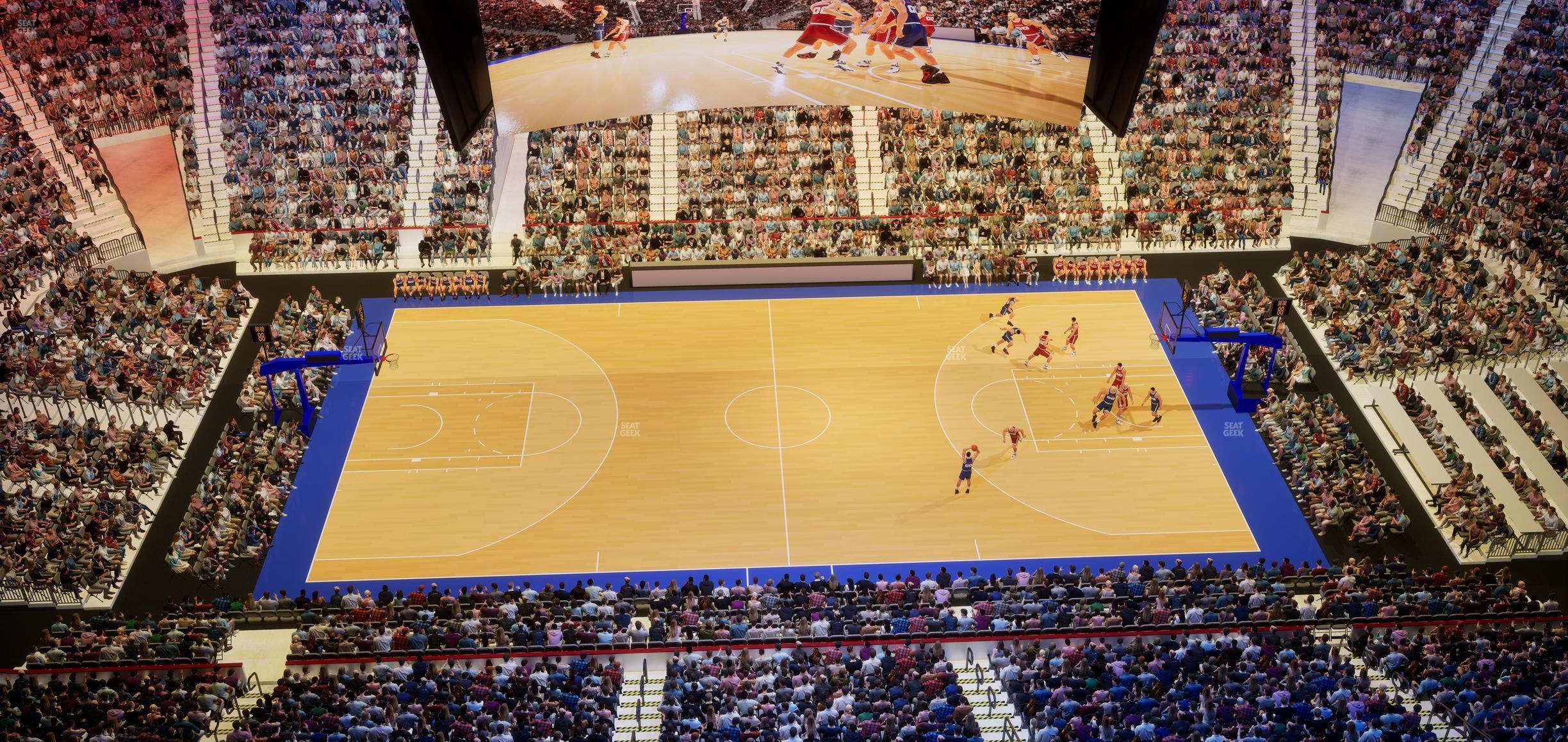 Xfinity Mobile Arena - Section Press Box 1 Seat View