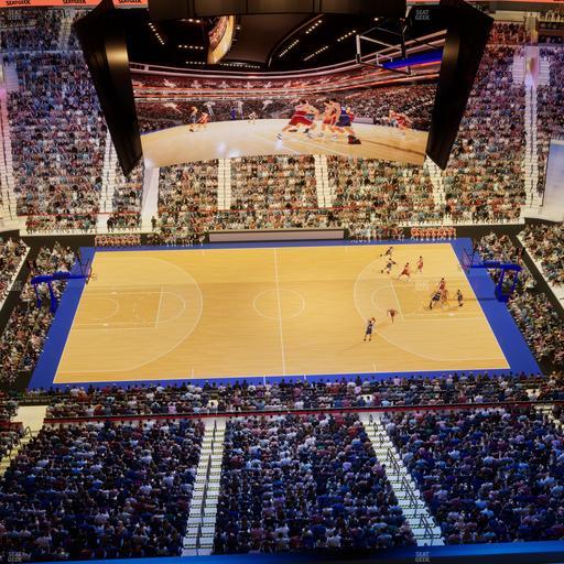 Xfinity Mobile Arena - Section Press Box 1 Seat View