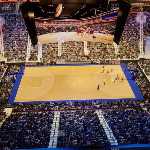 Xfinity Mobile Arena - Section Press Box 1 Seat View