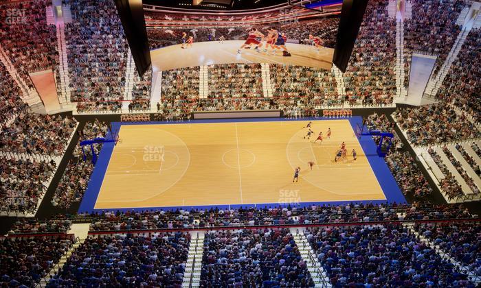 Xfinity Mobile Arena - Section Press Box 1 Seat View