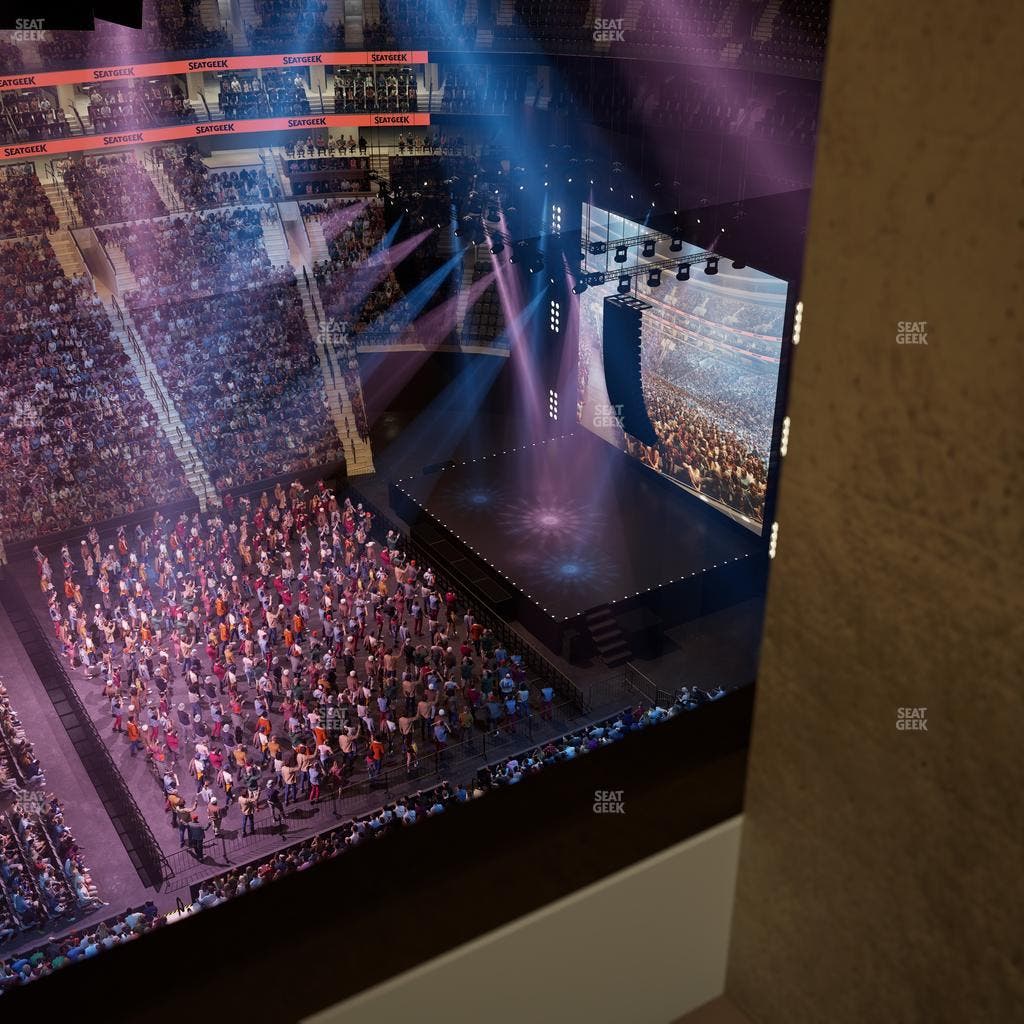 Xfinity Mobile Arena - Section Press Box 1 Seat View