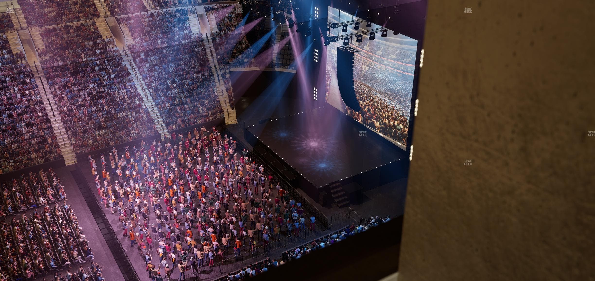 Xfinity Mobile Arena - Section Press Box 1 Seat View