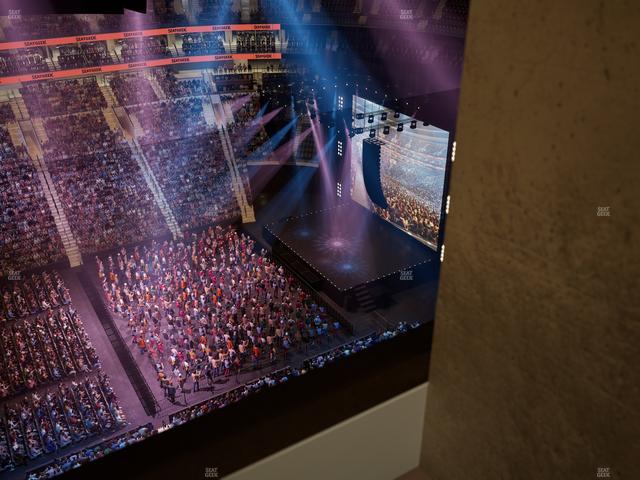 Xfinity Mobile Arena - Section Press Box 1 Seat View