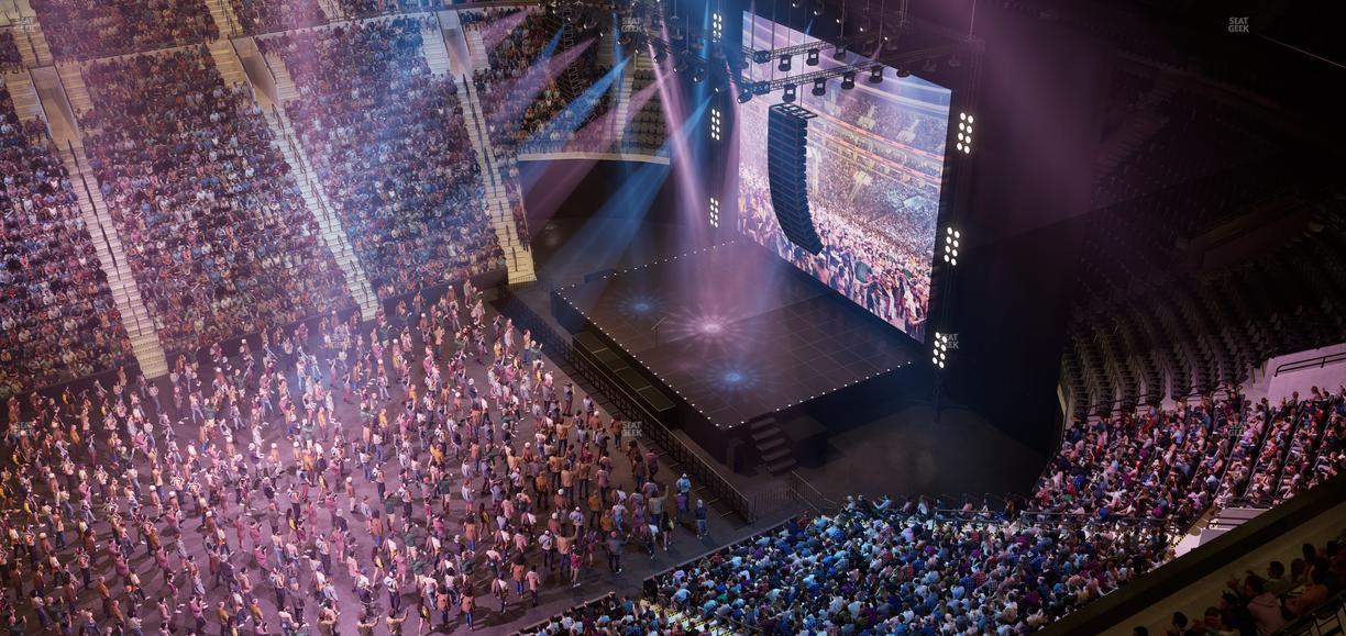 Xfinity Mobile Arena - Section Press Box 1 Seat View