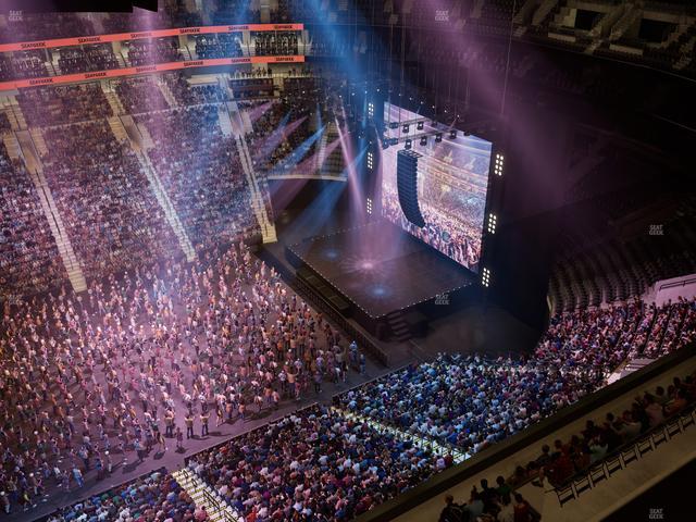 Xfinity Mobile Arena - Section Press Box 1 Seat View