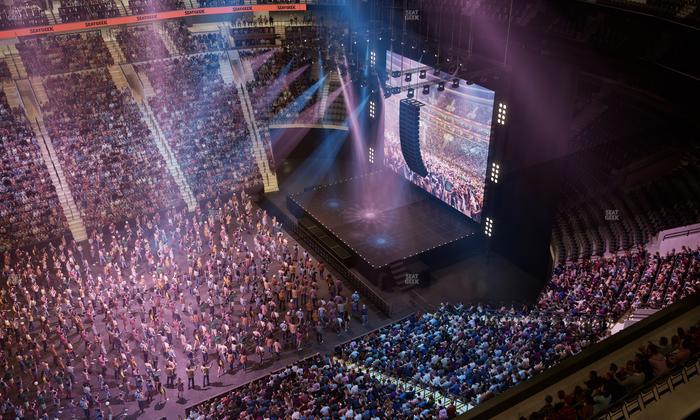 Xfinity Mobile Arena - Section Press Box 1 Seat View