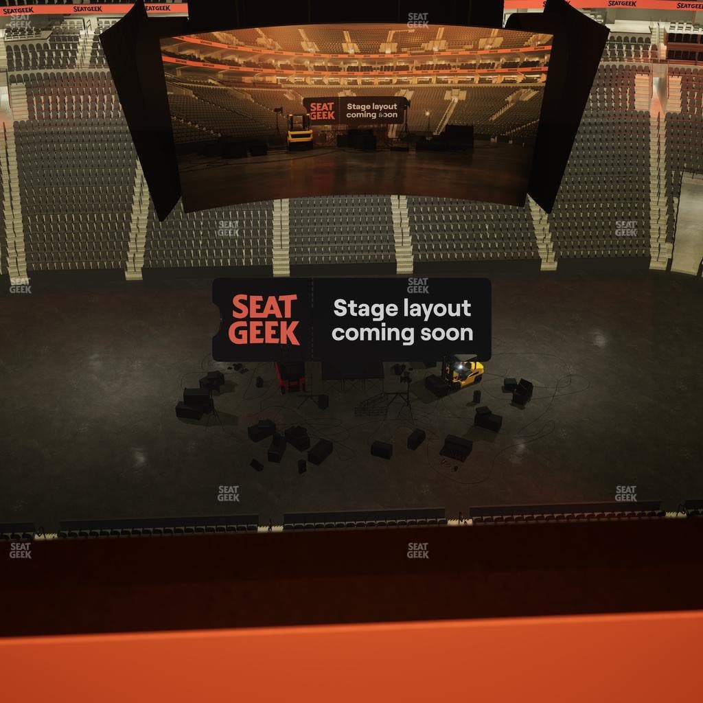 Xfinity Mobile Arena - Section Press Box 1 Seat View