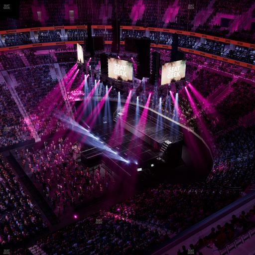 Xfinity Mobile Arena - Section Press Box 1 Seat View