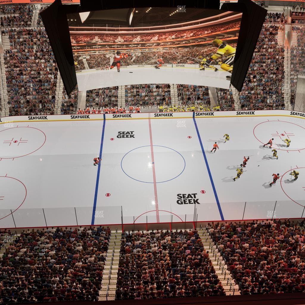 Xfinity Mobile Arena - Section Press Box 1 Seat View