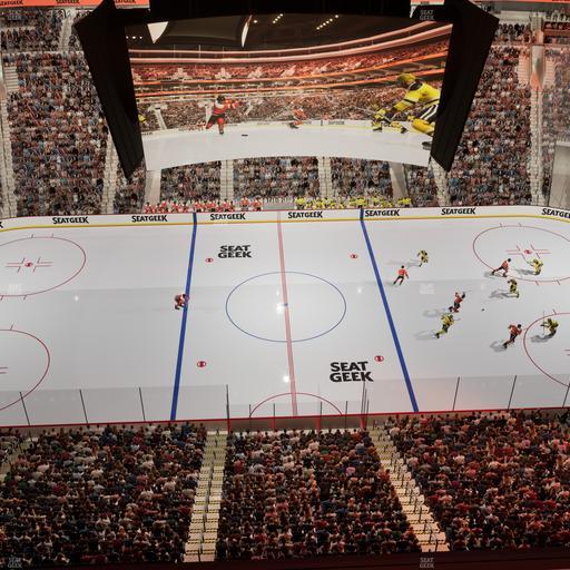 Xfinity Mobile Arena - Section Press Box 1 Seat View