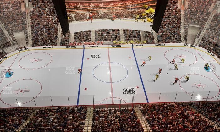 Xfinity Mobile Arena - Section Press Box 1 Seat View