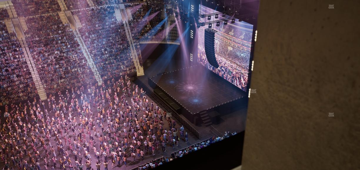 Xfinity Mobile Arena - Section Press Box 1 Seat View