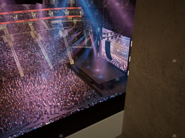 Xfinity Mobile Arena - Section Press Box 1 Seat View