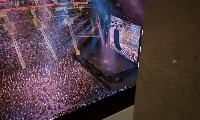 Xfinity Mobile Arena - Section Press Box 1 Seat View