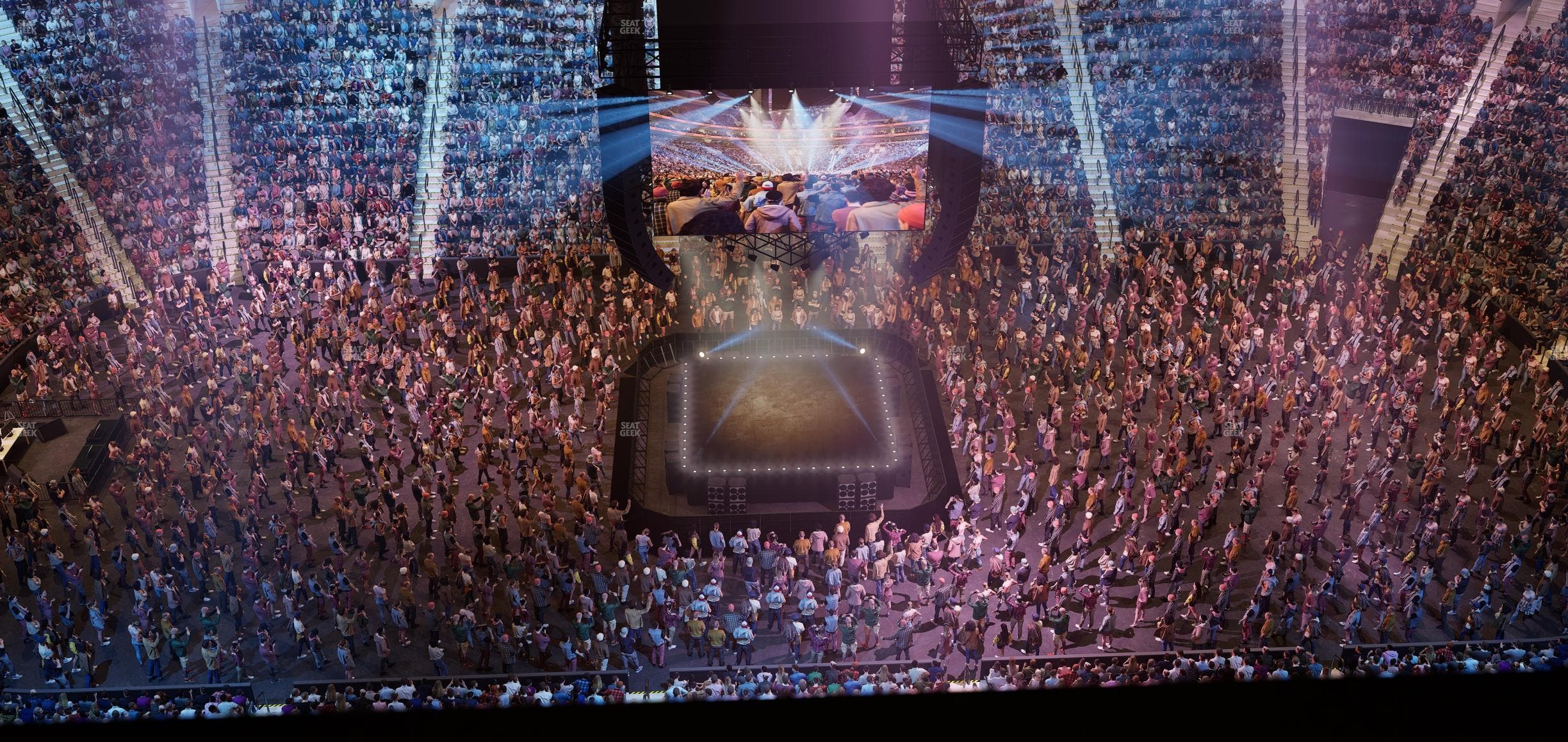 Xfinity Mobile Arena - Section Press Box 1 Seat View