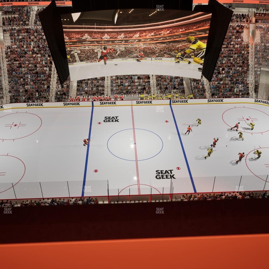 Xfinity Mobile Arena - Section Press Box 1 Seat View