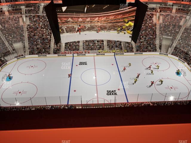 Xfinity Mobile Arena - Section Press Box 1 Seat View