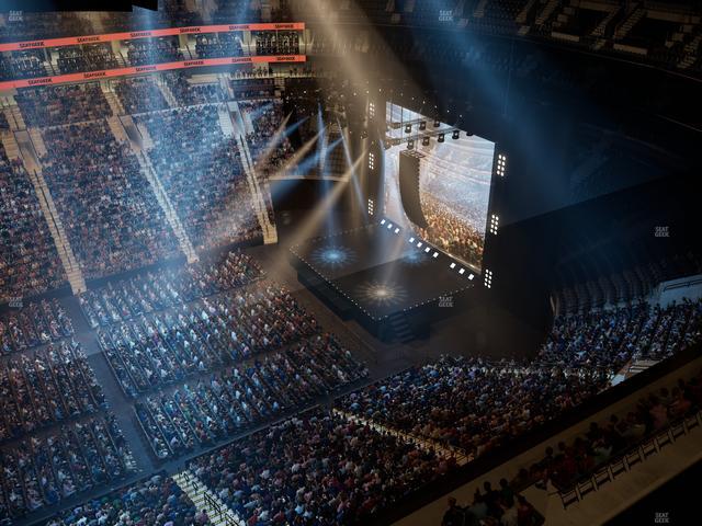 Xfinity Mobile Arena - Section Press Box 1 Seat View