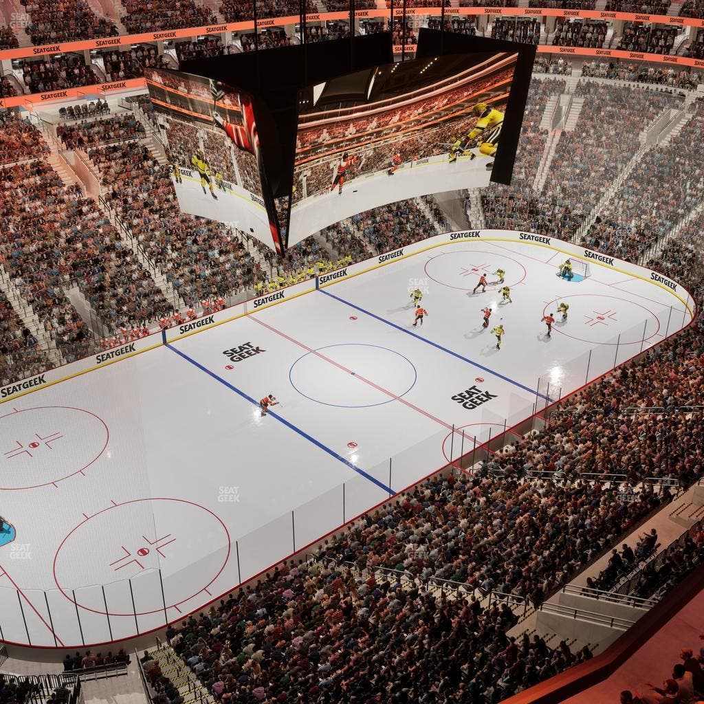 Xfinity Mobile Arena - Section Press Box 2 Seat View