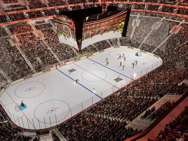 Xfinity Mobile Arena - Section Press Box 2 Seat View