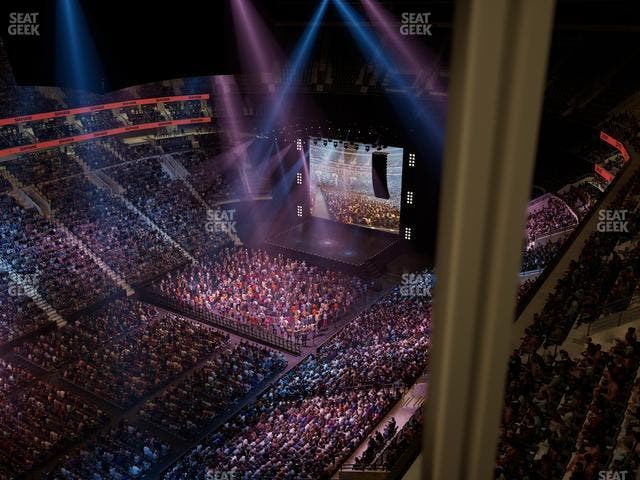 Xfinity Mobile Arena - Section Press Box 2 Seat View