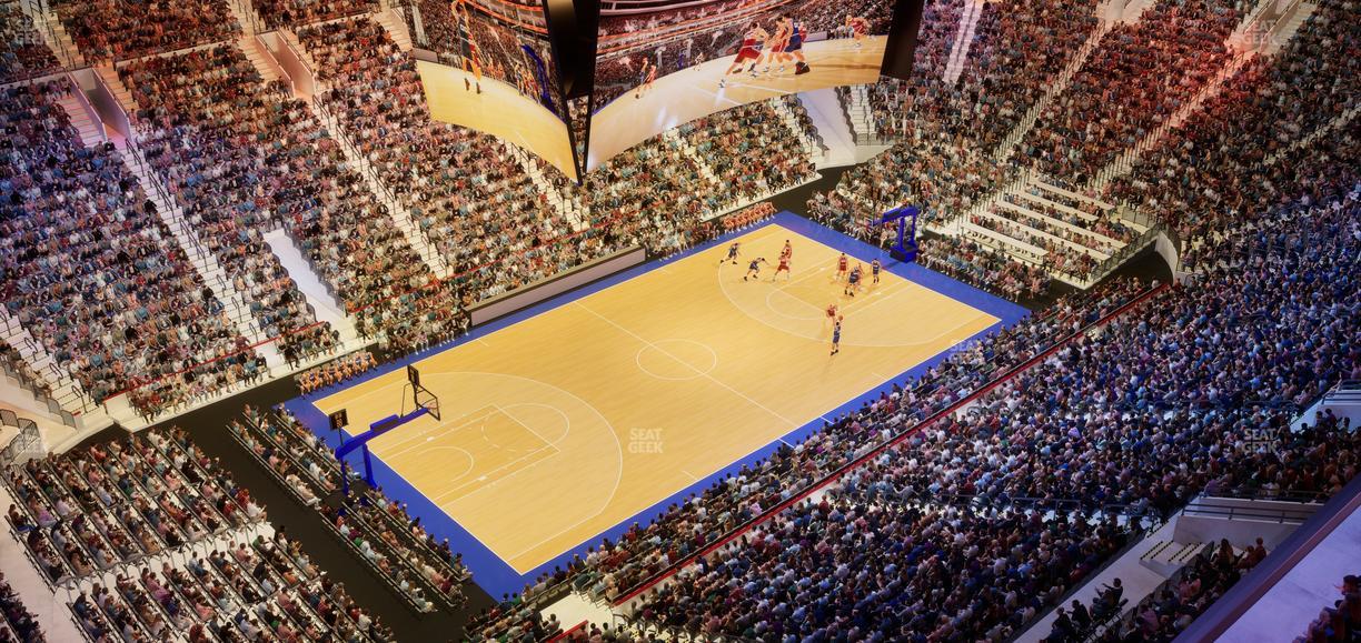 Xfinity Mobile Arena - Section Press Box 2 Seat View