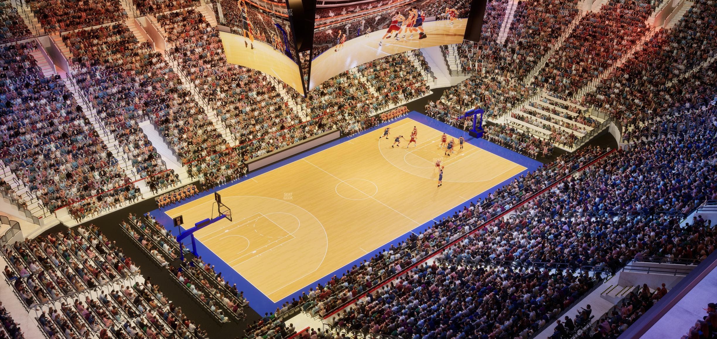 Xfinity Mobile Arena - Section Press Box 2 Seat View