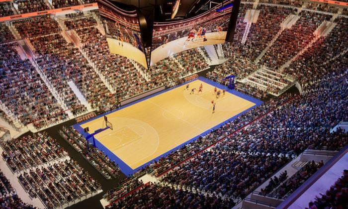 Xfinity Mobile Arena - Section Press Box 2 Seat View