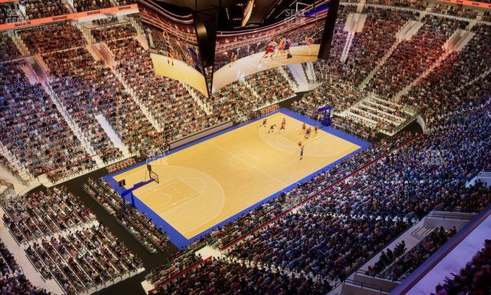 Xfinity Mobile Arena - Section Press Box 2 Seat View