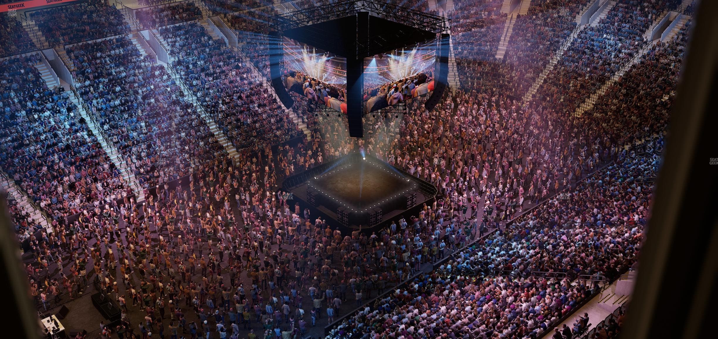 Xfinity Mobile Arena - Section Press Box 2 Seat View