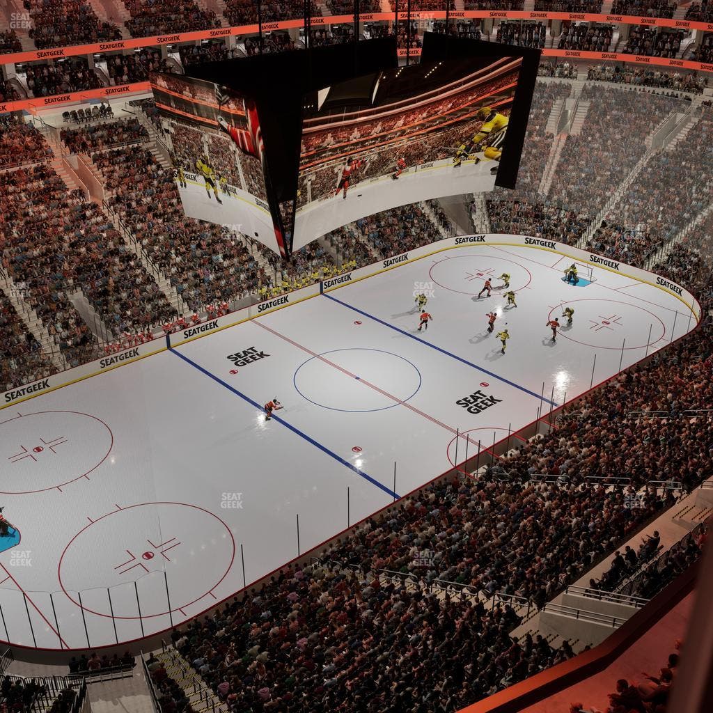 Xfinity Mobile Arena - Section Press Box 2 Seat View