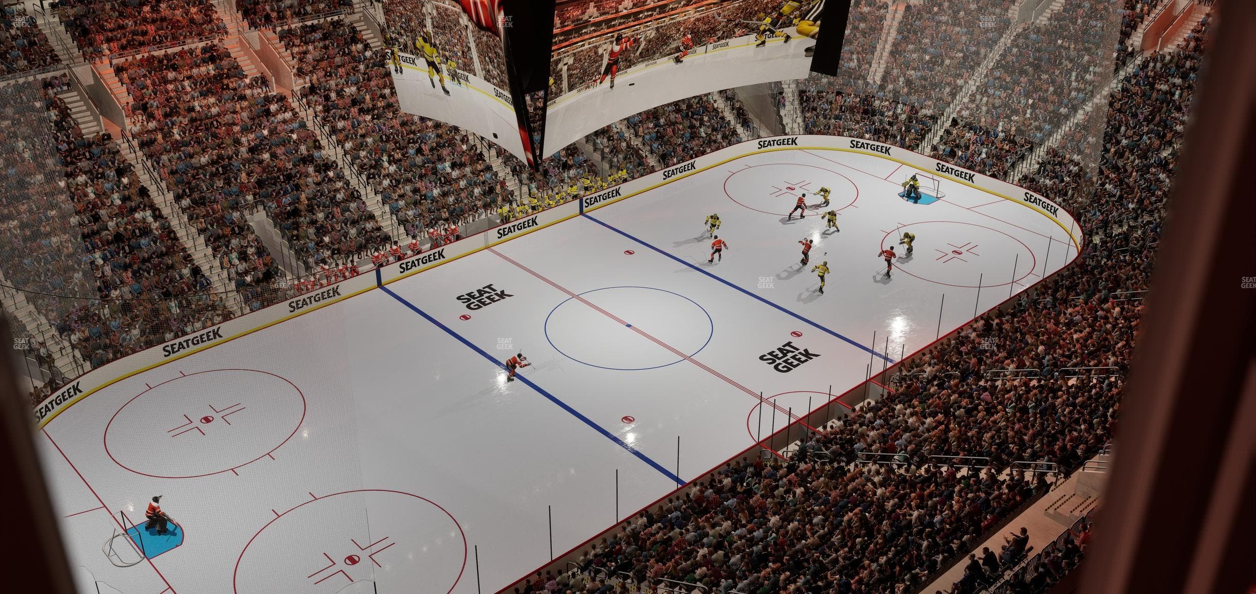 Xfinity Mobile Arena - Section Press Box 2 Seat View