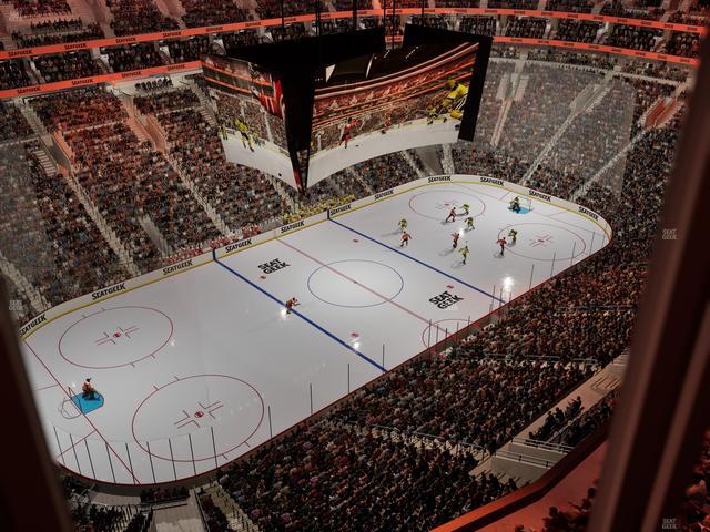 Xfinity Mobile Arena - Section Press Box 2 Seat View