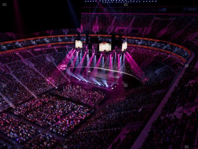 Xfinity Mobile Arena - Section Press Box 2 Seat View