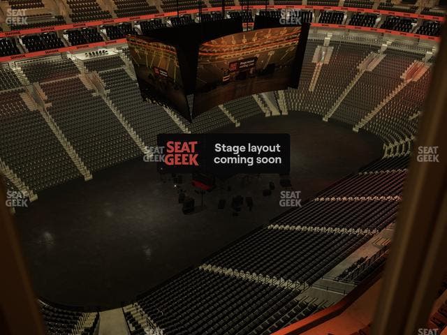 Xfinity Mobile Arena - Section Press Box 2 Seat View