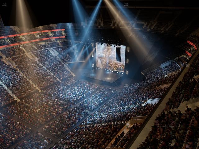 Xfinity Mobile Arena - Section Press Box 2 Seat View