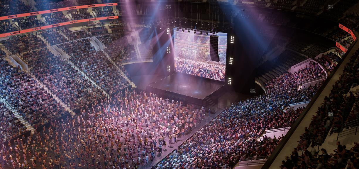 Xfinity Mobile Arena - Section Press Box 2 Seat View