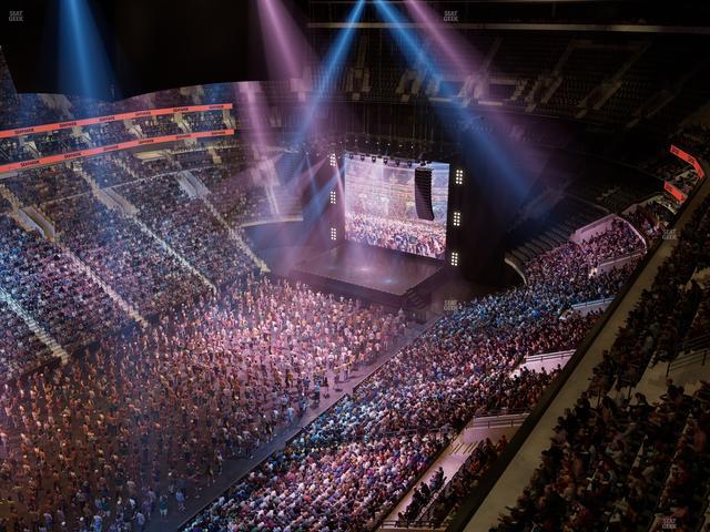Xfinity Mobile Arena - Section Press Box 2 Seat View