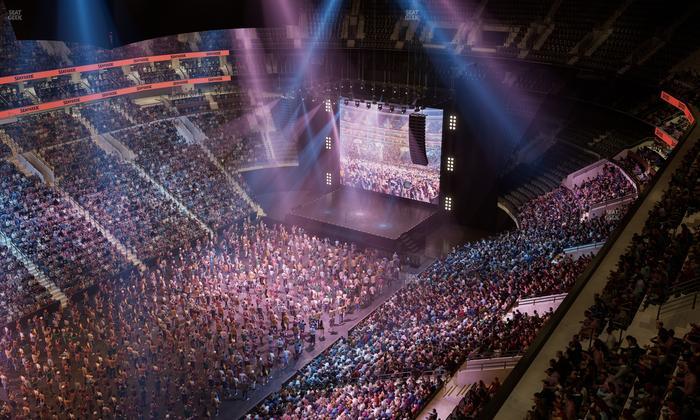 Xfinity Mobile Arena - Section Press Box 2 Seat View