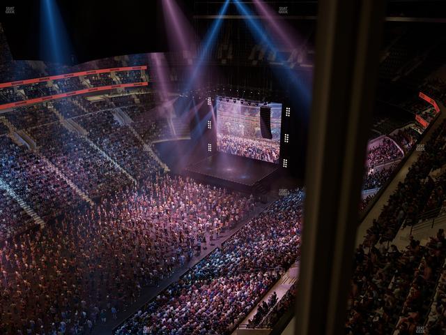 Xfinity Mobile Arena - Section Press Box 2 Seat View