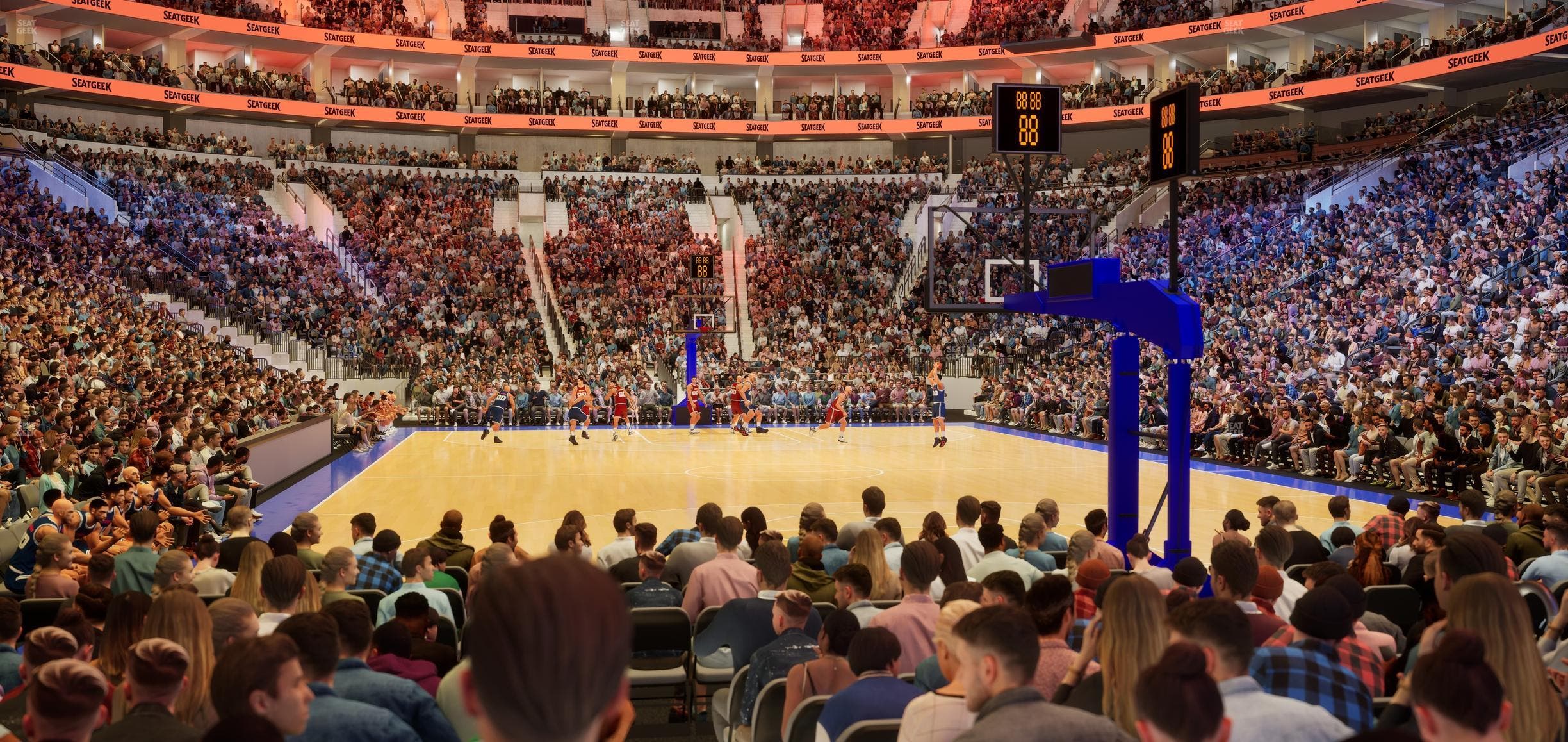 Xfinity Mobile Arena - Section R 106 Seat View