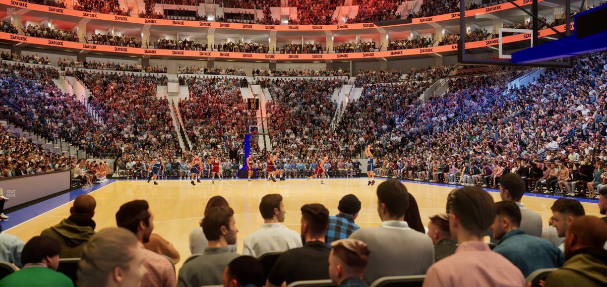 Xfinity Mobile Arena - Section R 106 Seat View