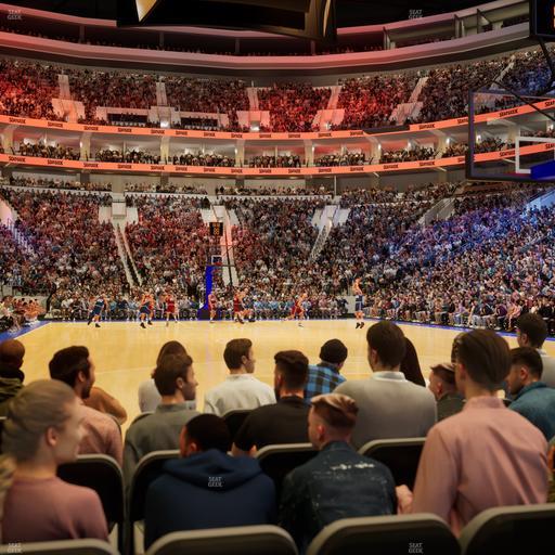 Xfinity Mobile Arena - Section R 106 Seat View