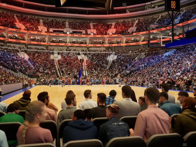Xfinity Mobile Arena - Section R 106 Seat View