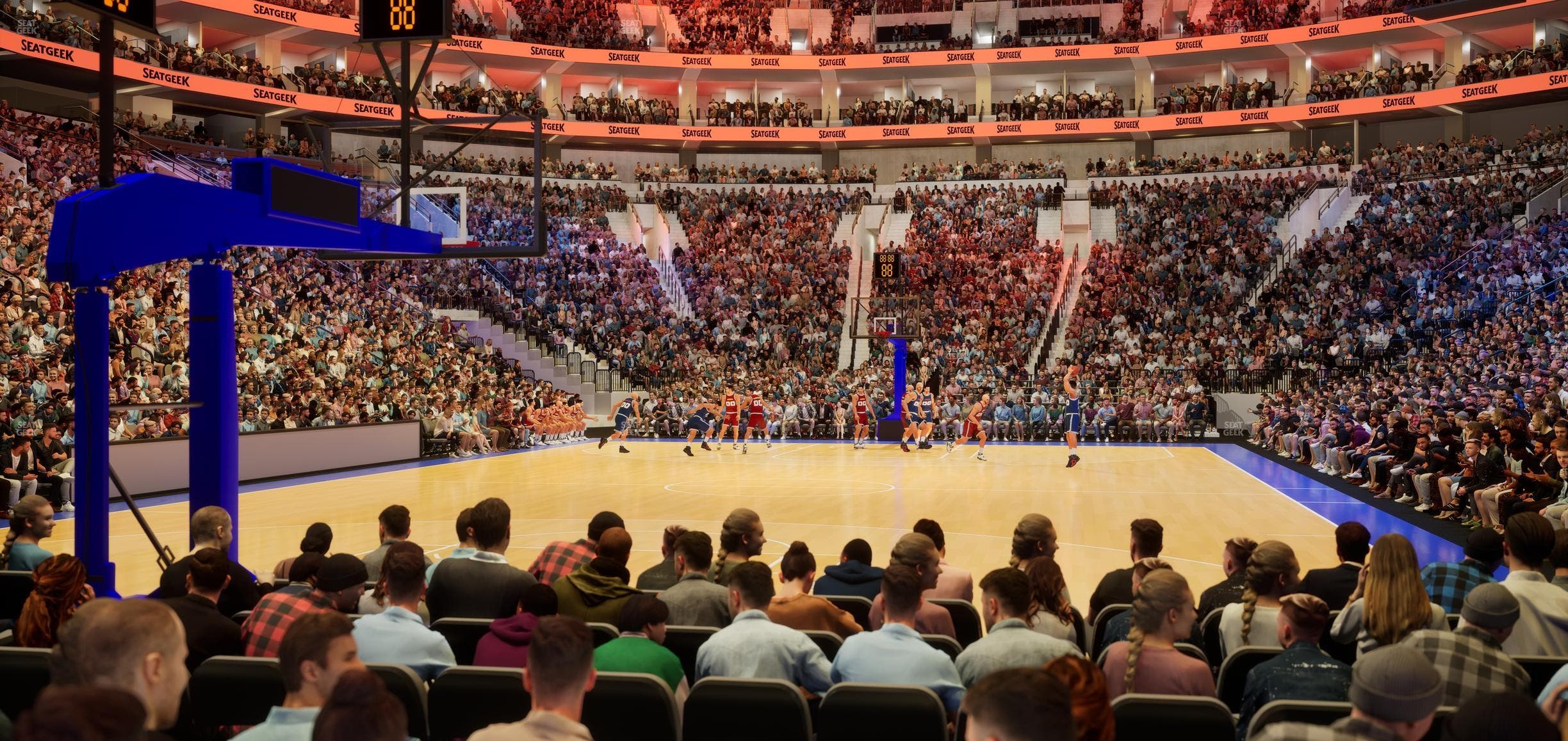 Xfinity Mobile Arena - Section R 108 Seat View