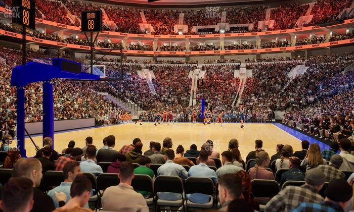 Xfinity Mobile Arena - Section R 108 Seat View