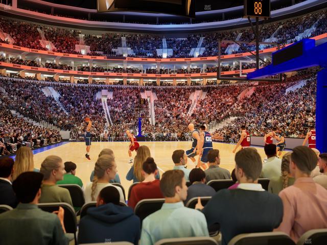 Xfinity Mobile Arena - Section R 118 Seat View