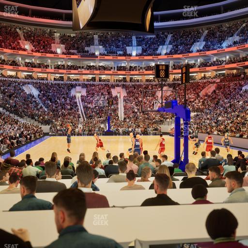Xfinity Mobile Arena - Section R 118 Seat View