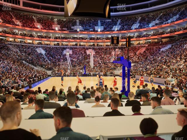 Xfinity Mobile Arena - Section R 118 Seat View