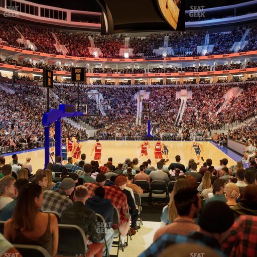 Xfinity Mobile Arena - Section R 120 Seat View